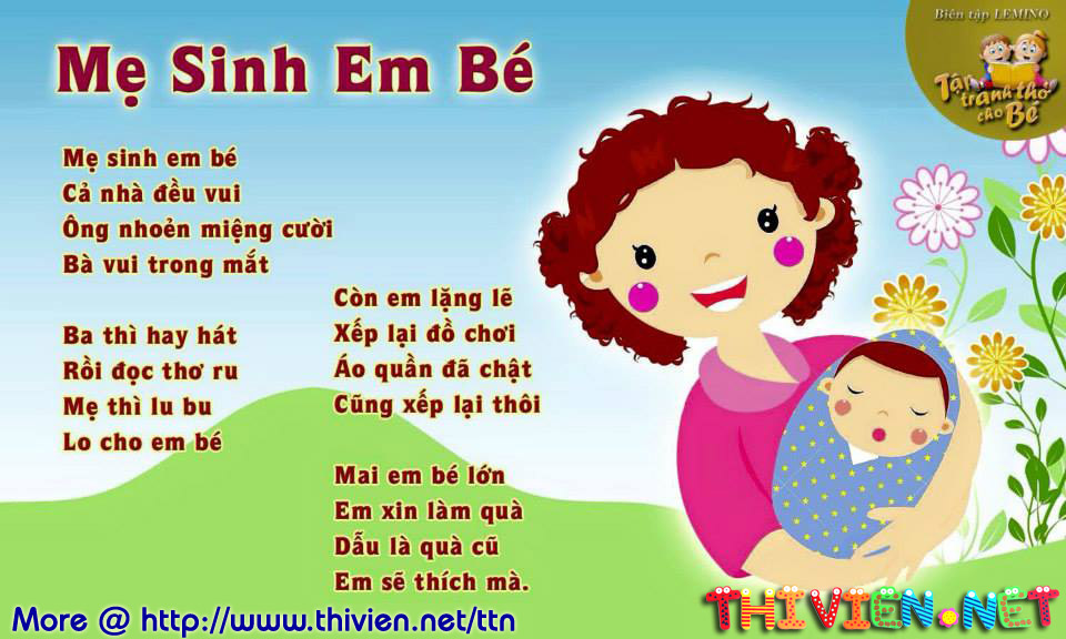 Bài thơ: Quà cho em bé (Nguyễn Lãm Thắng)